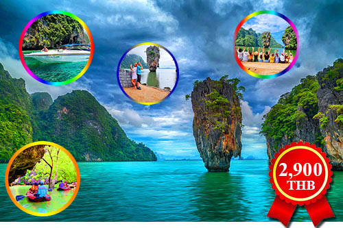 James Bond Island Tour Package เจมส์ บอนด์ เขาตาปู อ่าวพังงา (สปีดโบ๊ท) - ระดับพรีเมี่ยม